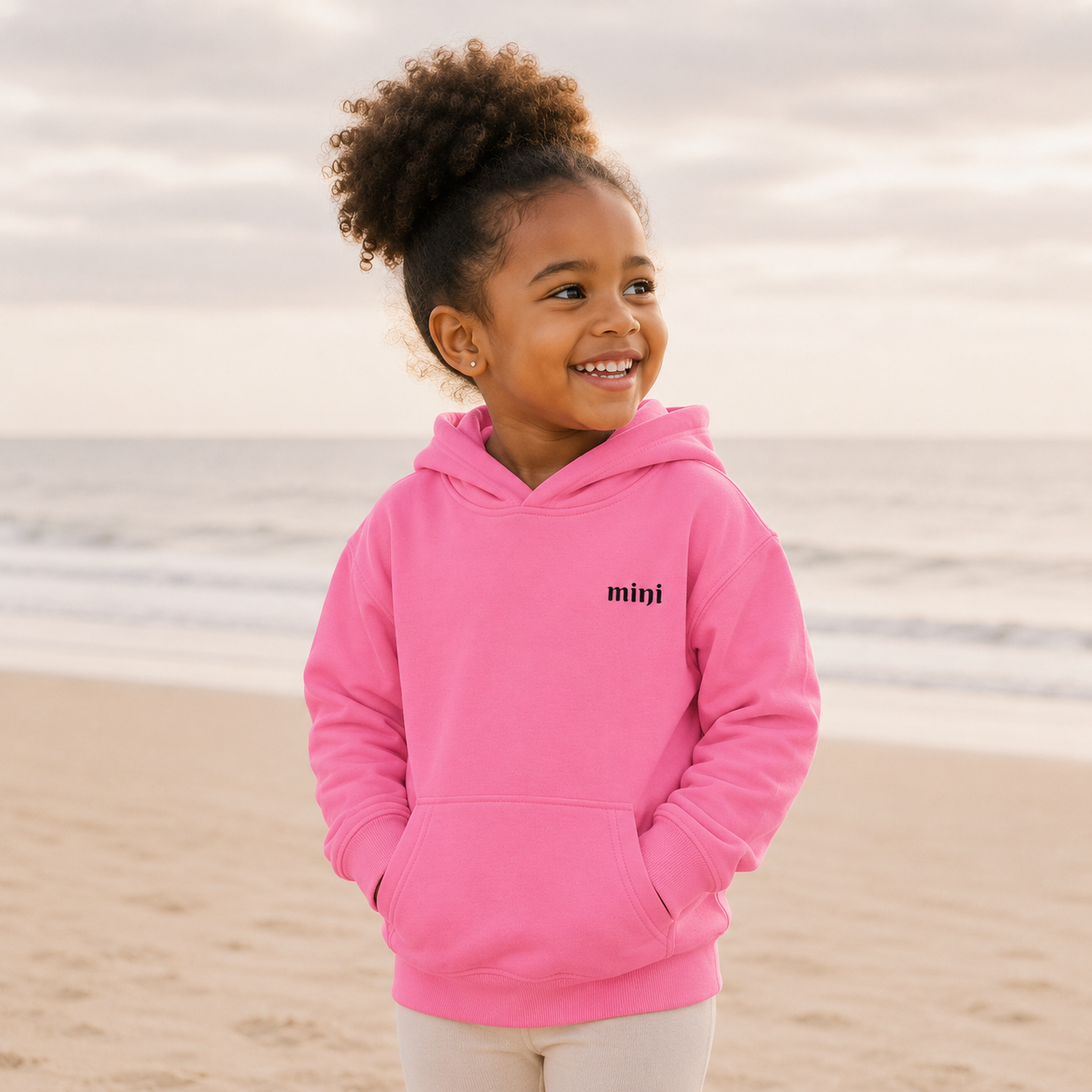 Custom Toddler Hoodie | Personalized Mini Name Kids Pullover | Matching Family Set |  Mom Dad Mini 2T-5T