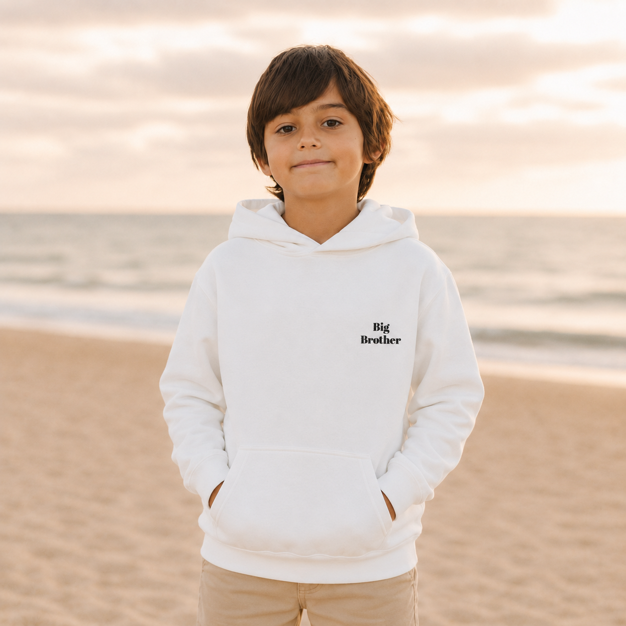 Custom Kids Embroidered Hoodie | Personalized Youth Sweatshirt | Matching Family Gift