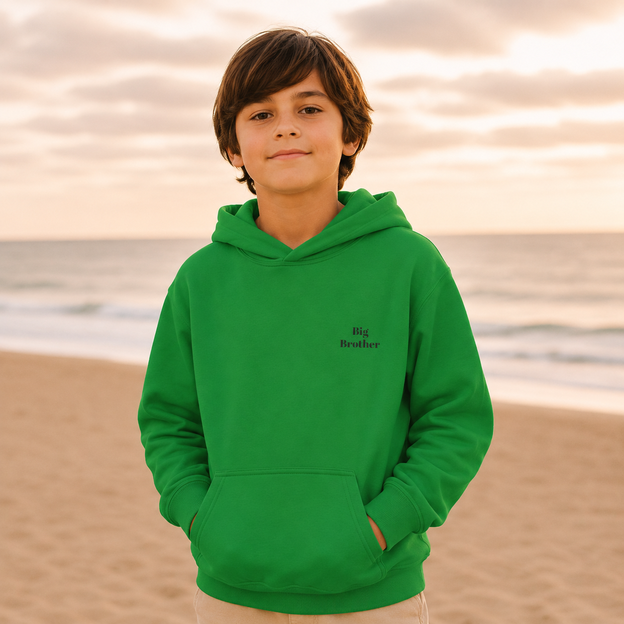 Custom Kids Embroidered Hoodie | Personalized Youth Sweatshirt | Matching Family Gift