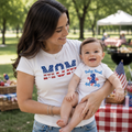 My First 4th of July Baby Bodysuit | First  Fourth of July Onesie | Patriotic Baby Gift |  Newborn 0-24M