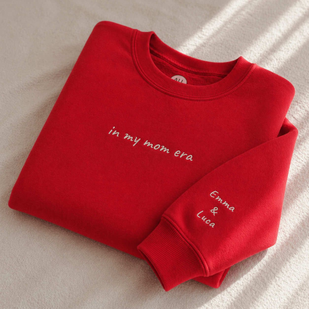 In My Mom Era Sweatshirt | Personalized Crewneck custom personalized gift - AURIA CUSTOM PRINTS