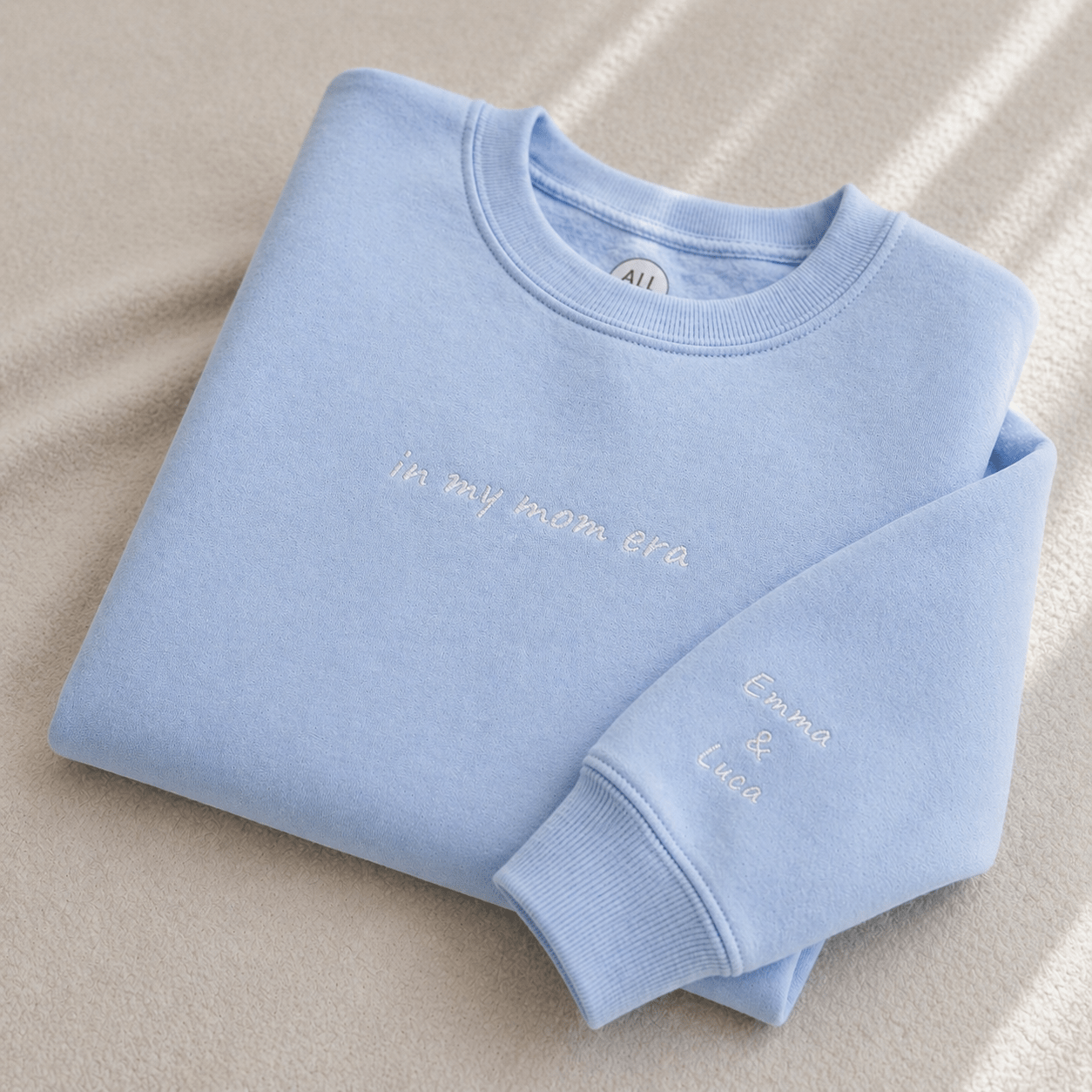 In My Mom Era Sweatshirt | Personalized Crewneck custom personalized gift - AURIA CUSTOM PRINTS