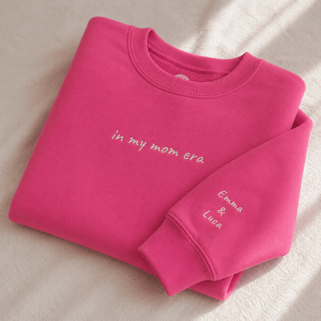 In My Mom Era Sweatshirt | Personalized Crewneck custom personalized gift - AURIA CUSTOM PRINTS