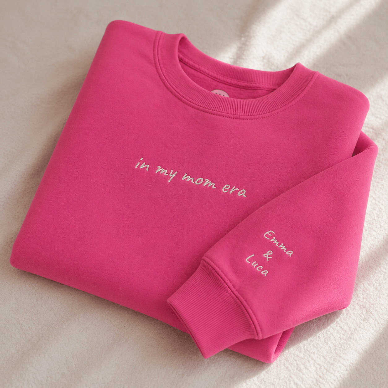 In My Mom Era Sweatshirt | Personalized Crewneck custom personalized gift - AURIA CUSTOM PRINTS
