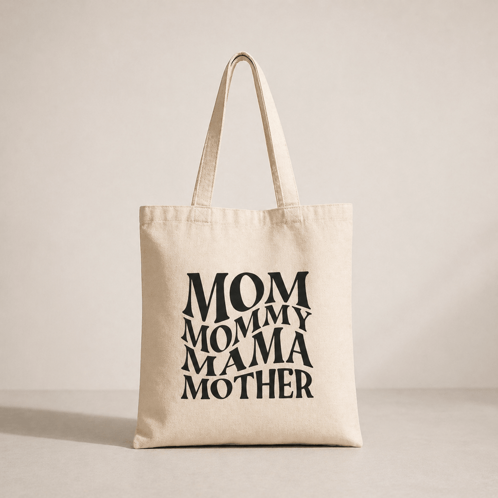 Mom Tote Bag | Cute Mother’s Day Gift Tote custom personalized gift - AURIA CUSTOM PRINTS