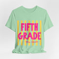 Personalized Grade & Name Teacher Shirt – Custom Striped Tee custom personalized gift - AURIA CUSTOM PRINTS