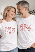 Personalized Identity T-Shirt for Mom or Dad | Custom Family Story Shirt custom personalized gift - AURIA CUSTOM PRINTS