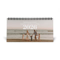 Personalized Photo Desk Calendar 2026 | Custom Monthly Picture Calendar Gift custom personalized gift - AURIA CUSTOM PRINTS
