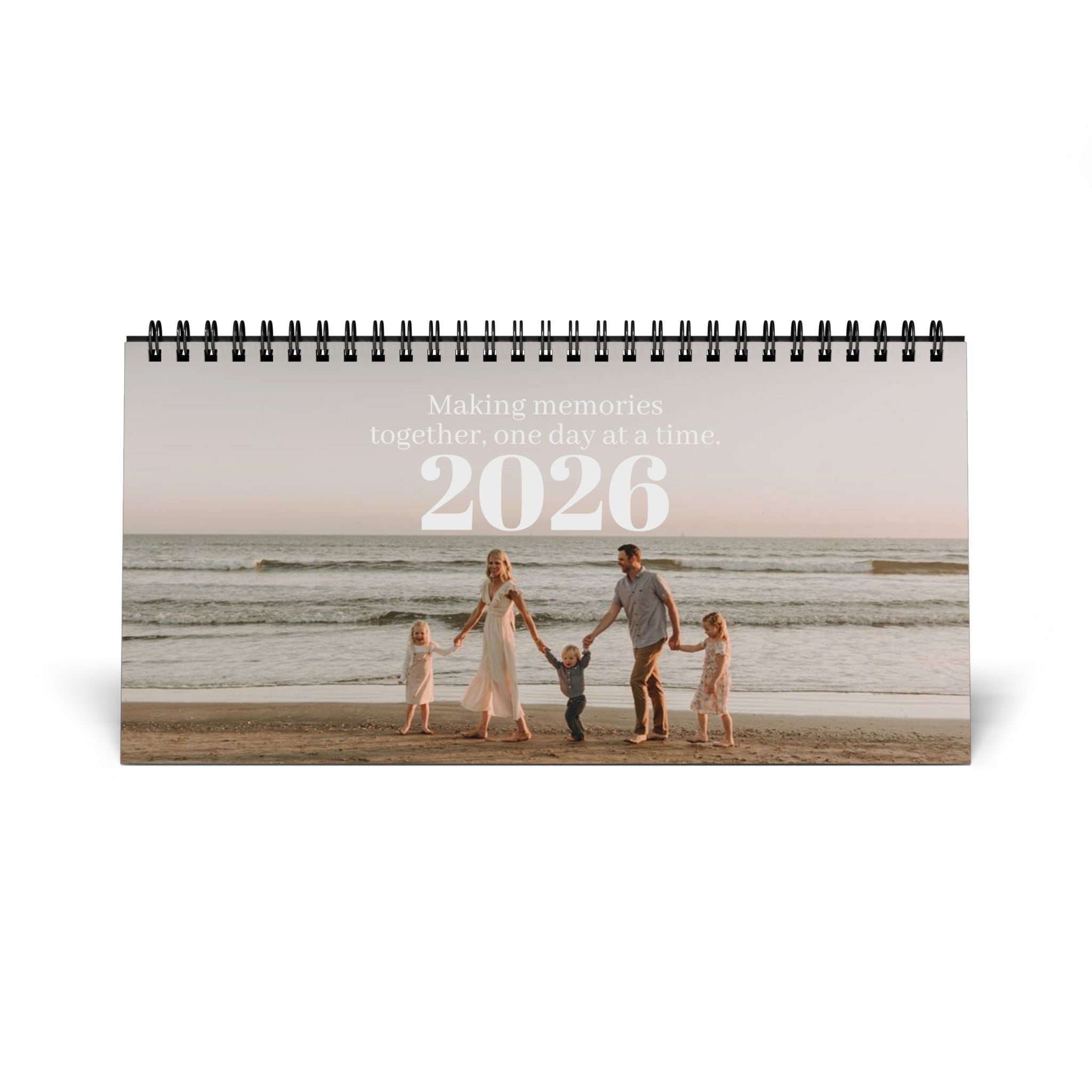 Personalized Photo Desk Calendar 2026 | Custom Monthly Picture Calendar Gift custom personalized gift - AURIA CUSTOM PRINTS