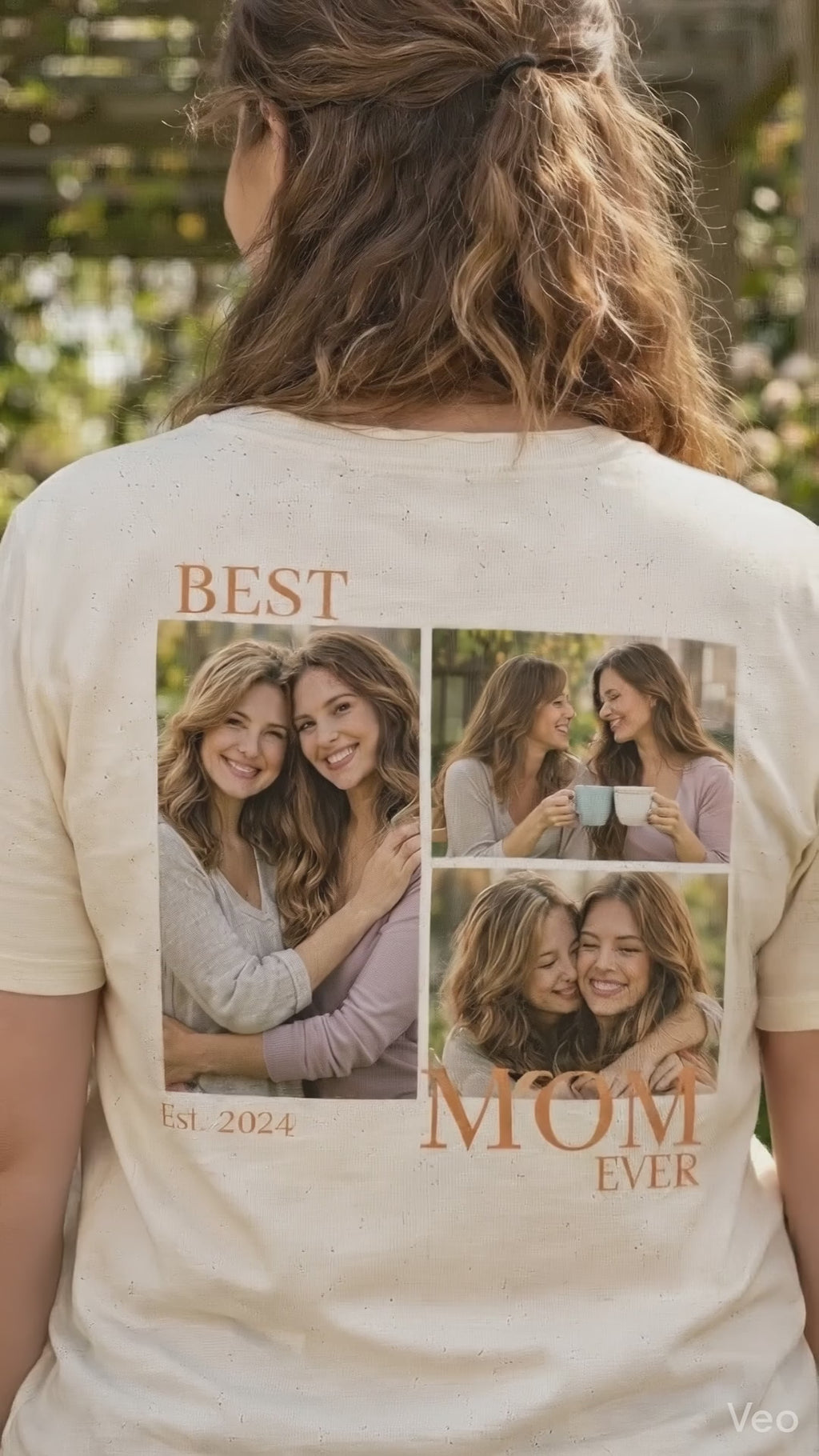 Mommy of Personalized Photo T-Shirt | Best Mom Ever Custom Tee